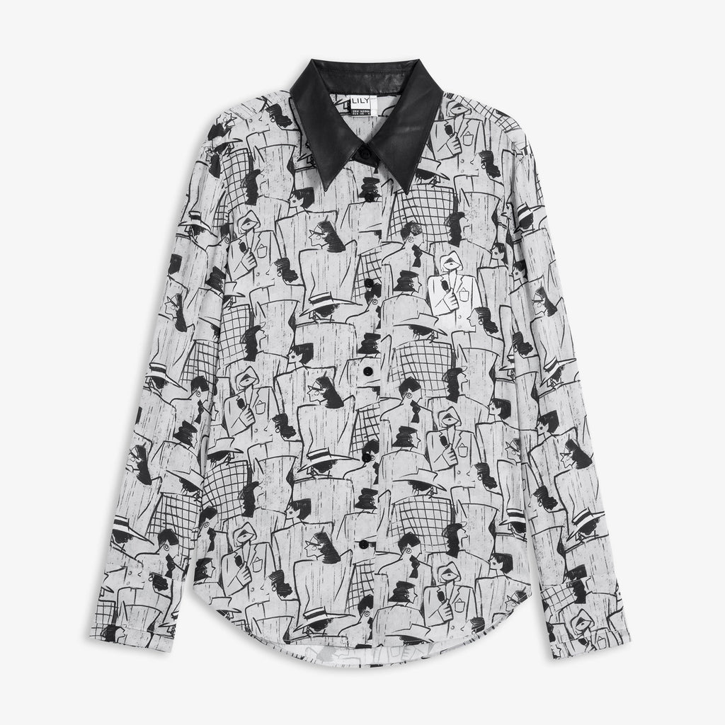 Lily - Chemise - Noire