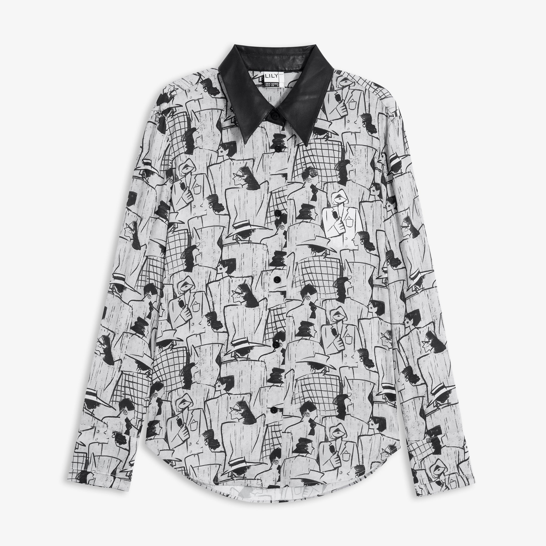 Lily - Chemise - Noire