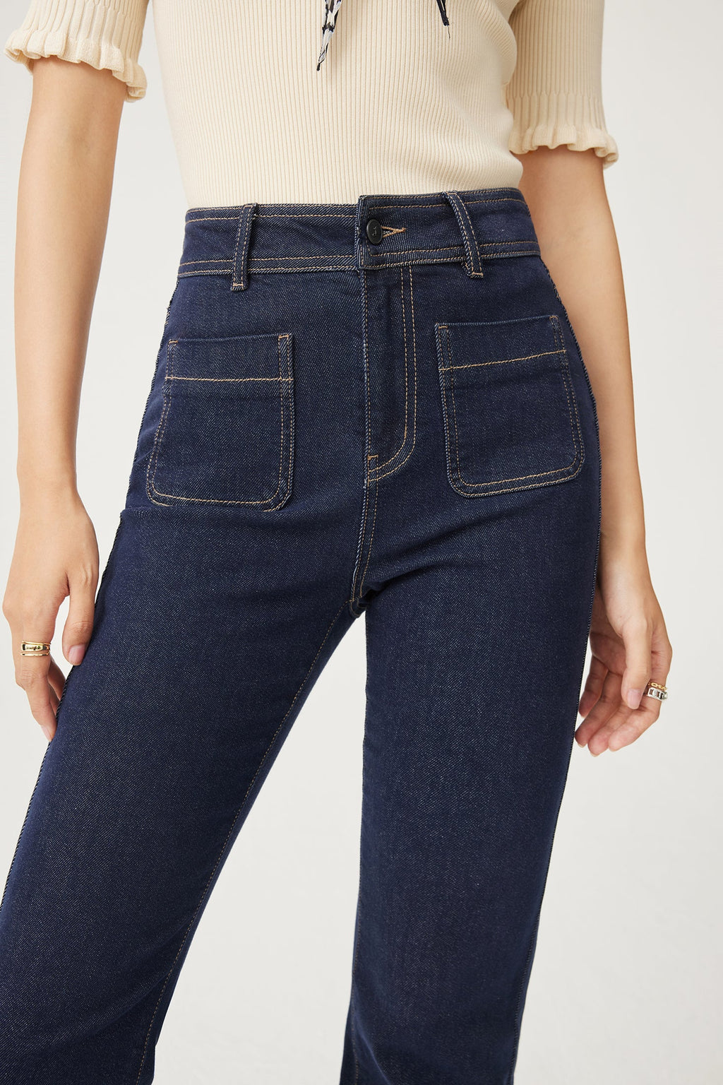 Lily - Pantalon - Bleu Marine