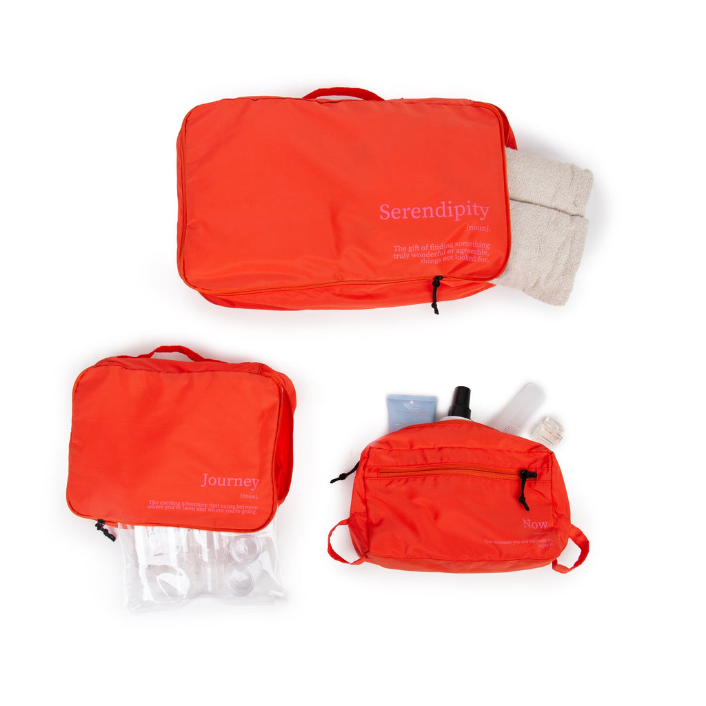 Organisateur De Valise Orange Now (S)
