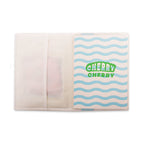Carnet De Notes Cheris Tissé En Velboa Blanc