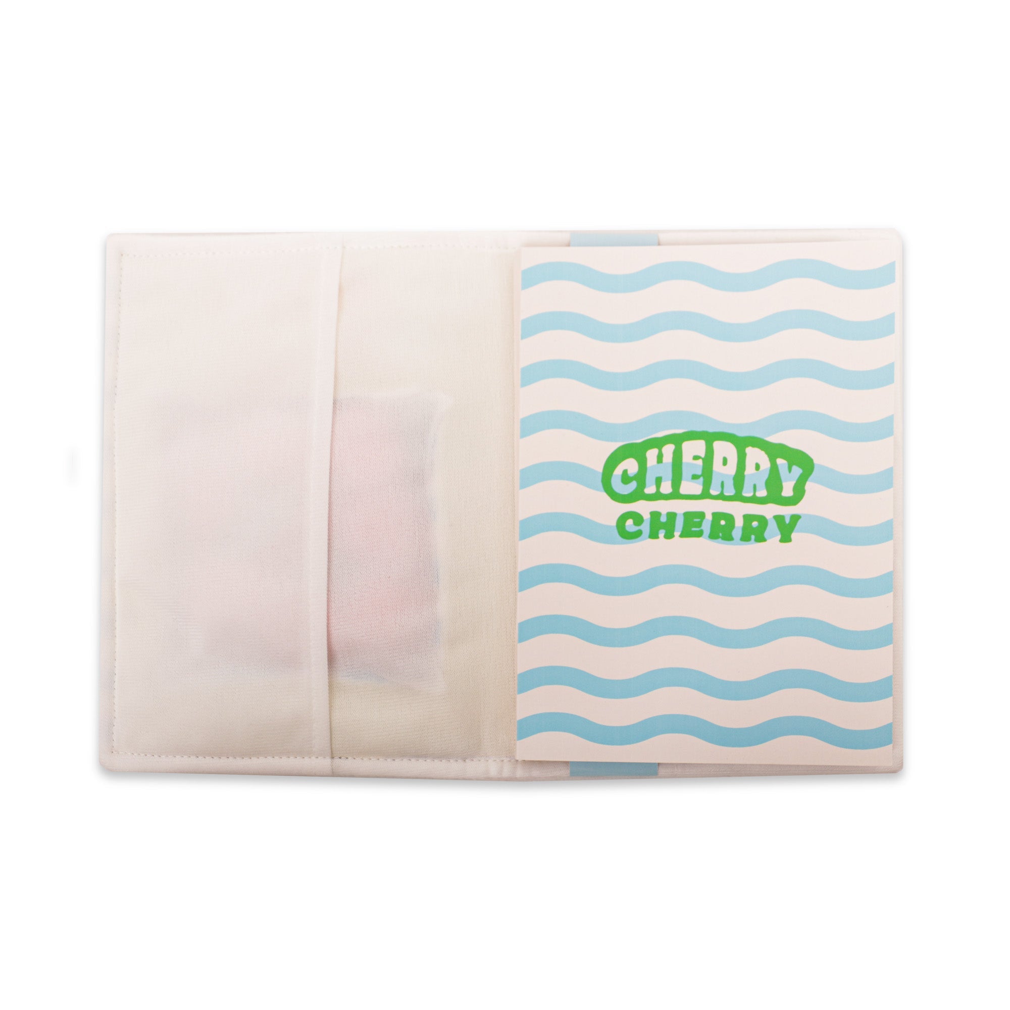 Carnet De Notes Cheris Tissé En Velboa Blanc