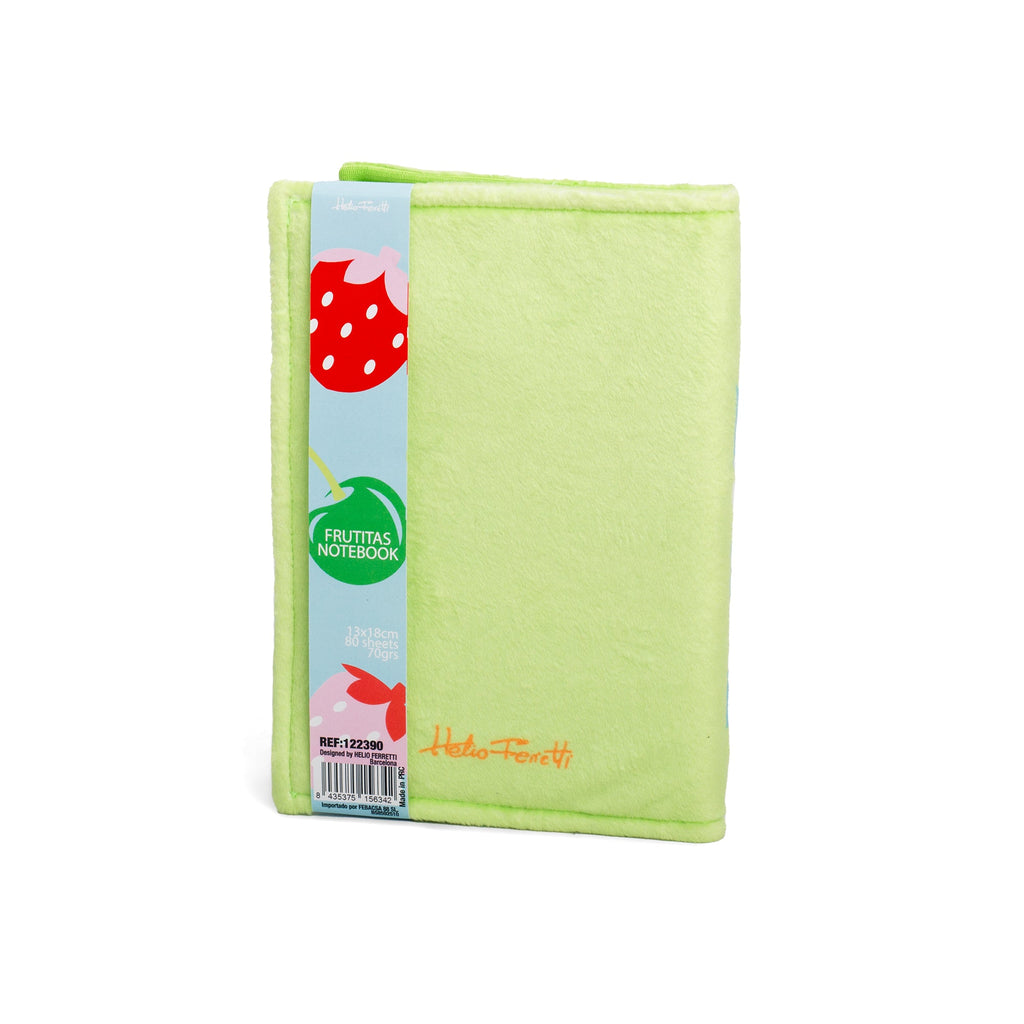 Carnet Velboa Tissé Fraise
