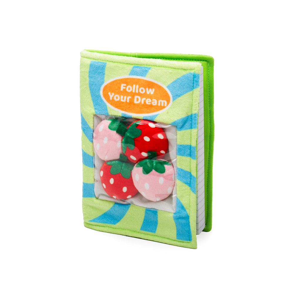 Carnet Velboa Tissé Fraise