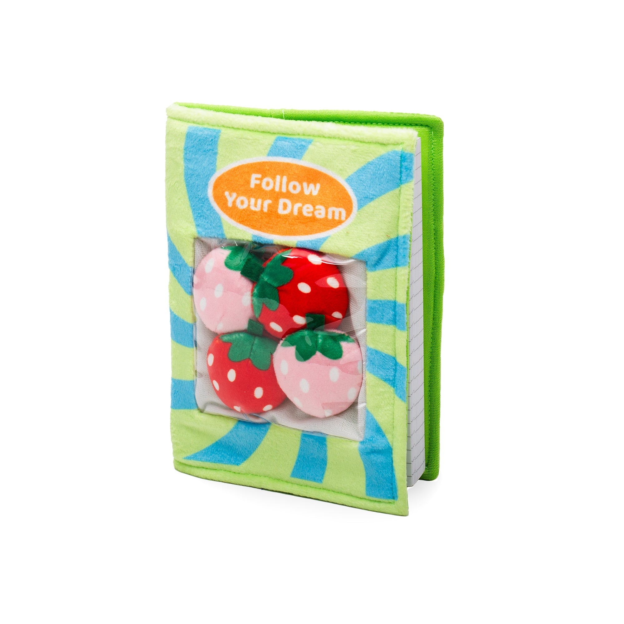 Carnet Velboa Tissé Fraise