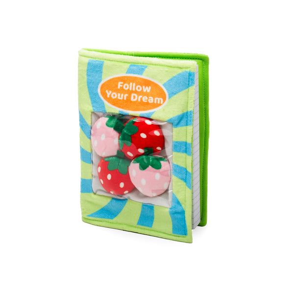 Carnet Velboa Tissé Fraise
