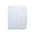 Étui Pour Tablette 11" En Tissu Rembourré Bleu Clair