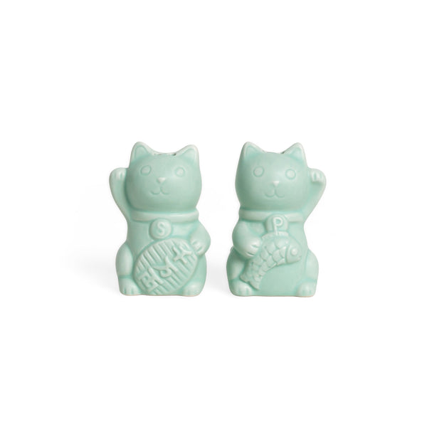 Chat Porte-Bonheur Sel Et Poivre