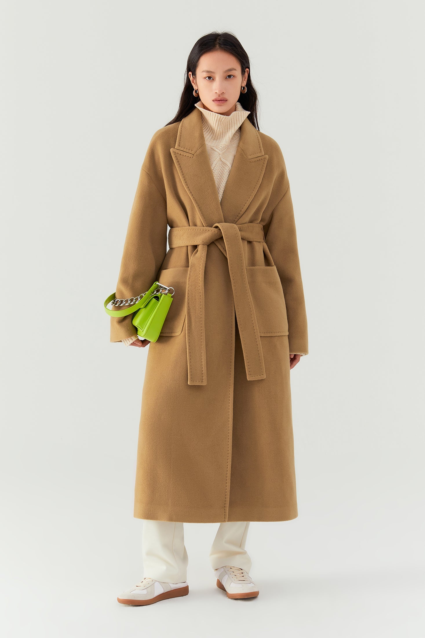 Lys - Manteau - Amande