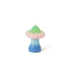 Petite Bougie Sunrise Mushroom - Vert & Bleu