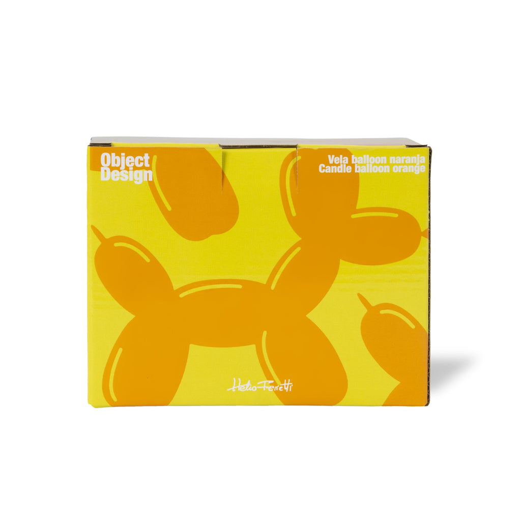 Bougie Pour Chien Ballon Orange