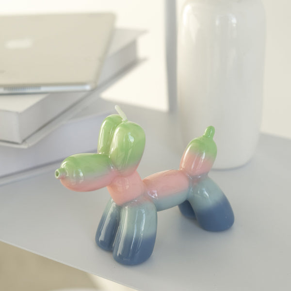 Bougie Chien Ballon Lever De Soleil