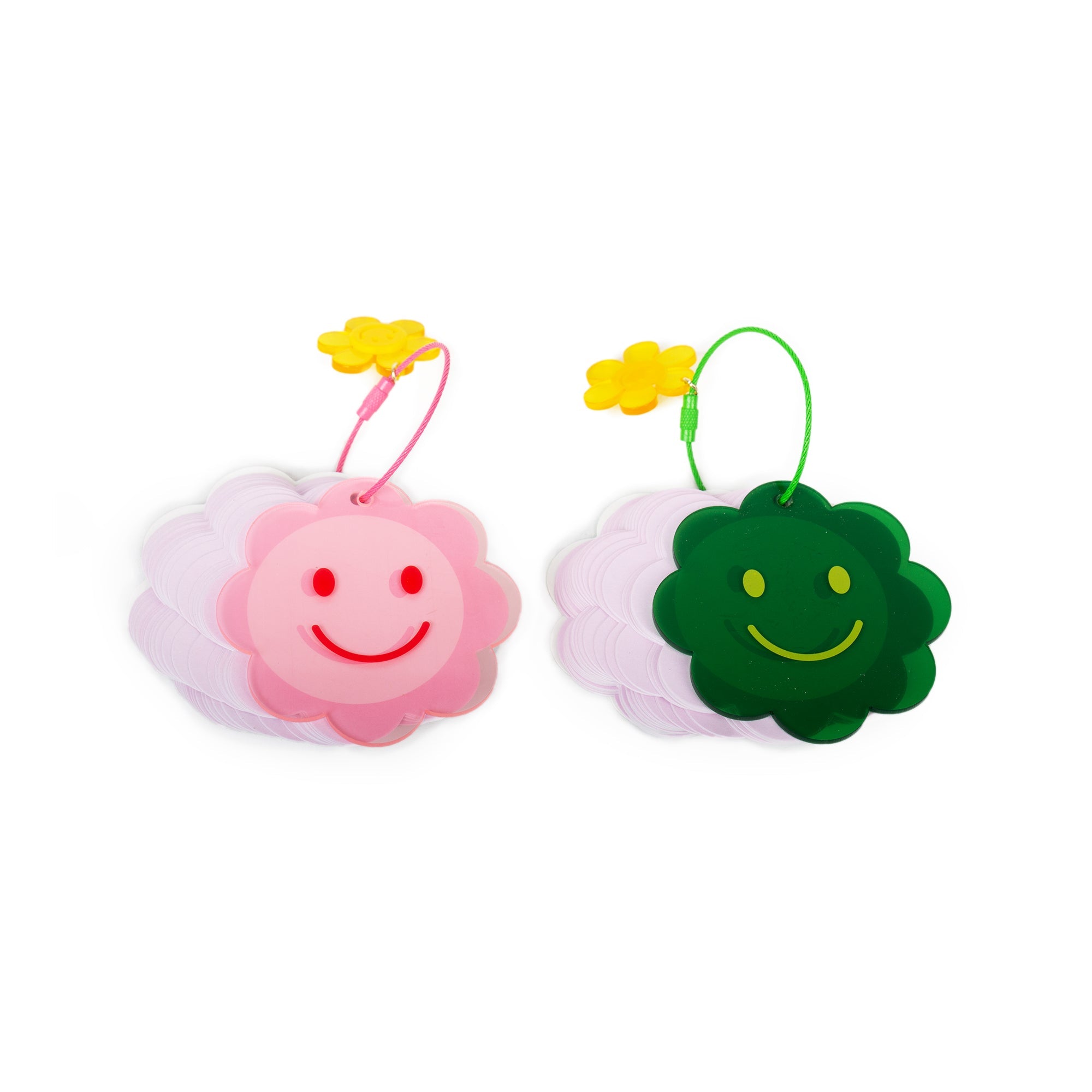 Bloc-Notes Portable Mini Smile Flower