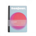 Carnet Bonjour A5 Bleu Clair