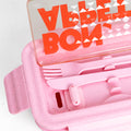 Boite Lunch Rose Bon Appétit