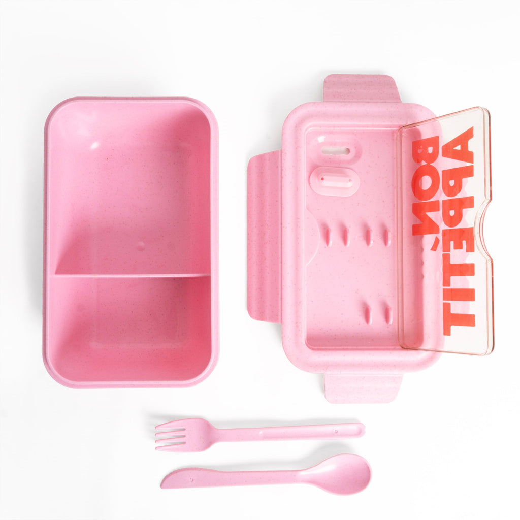 Boite Lunch Rose Bon Appétit
