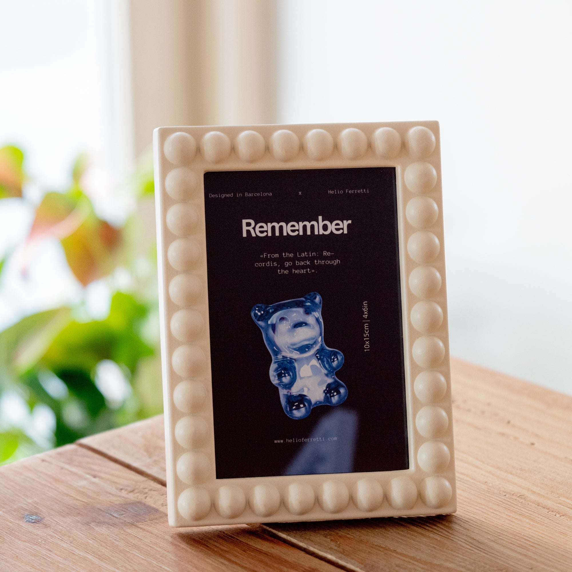 Cadre Photo Souvenir Beige