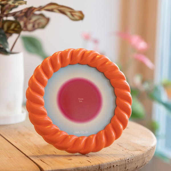 Cadre Photo Coquillage D'Orange