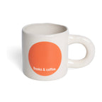 Tasse À Café Et Livres Rouges