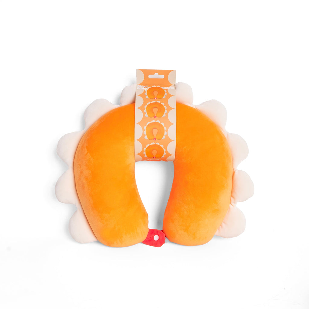 Coussin De Voyage Pétale Orange 3D