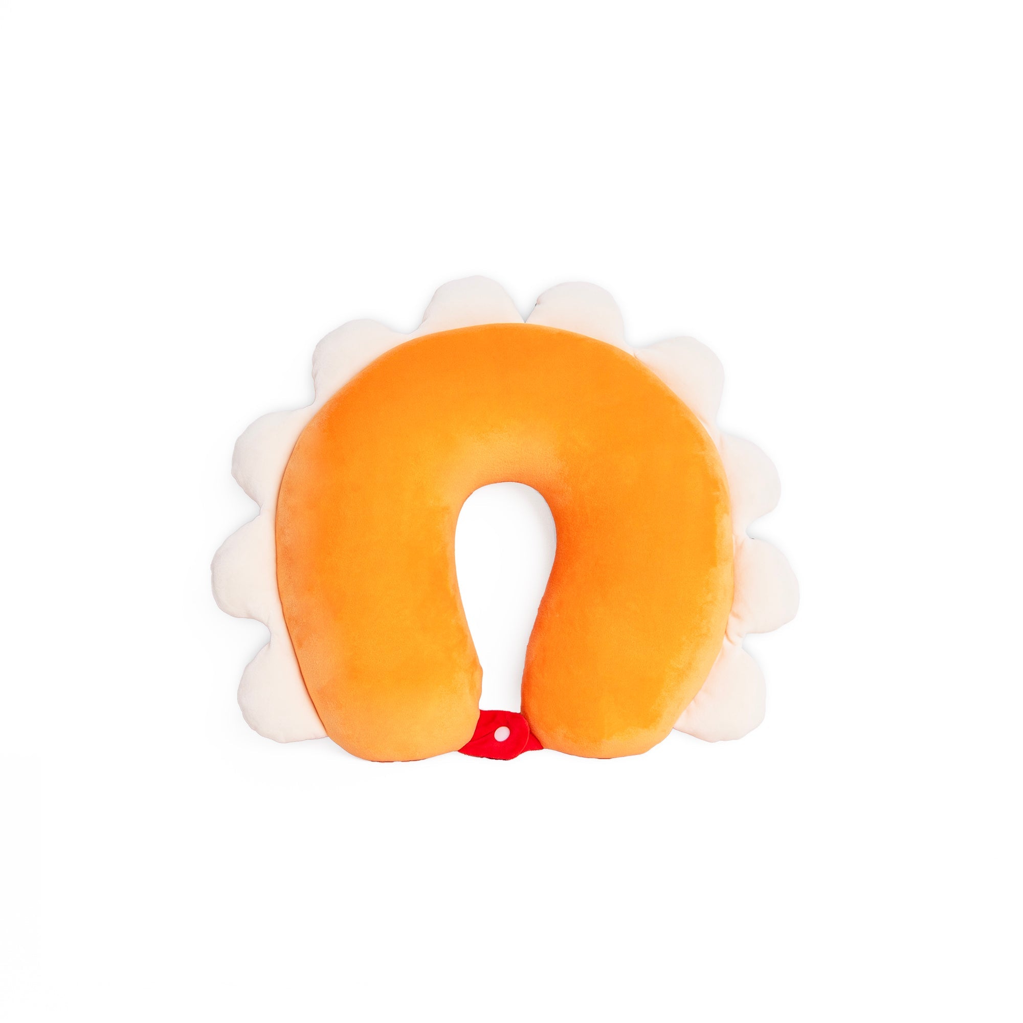 Coussin De Voyage Pétale Orange 3D