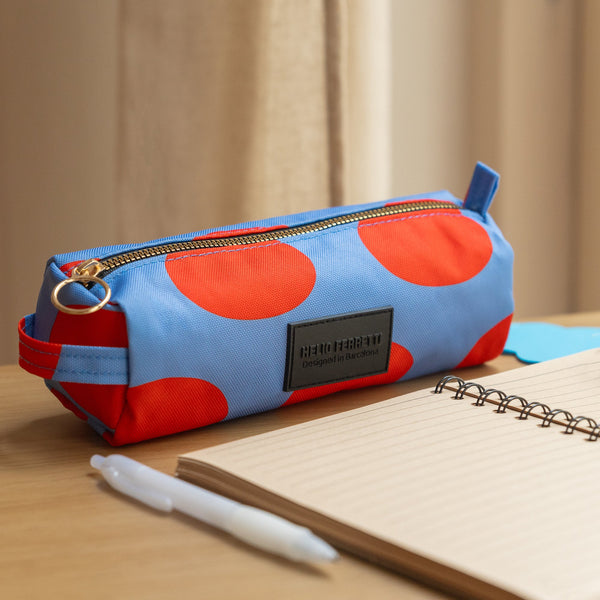 Trousse À Crayons Flamenco Bleu