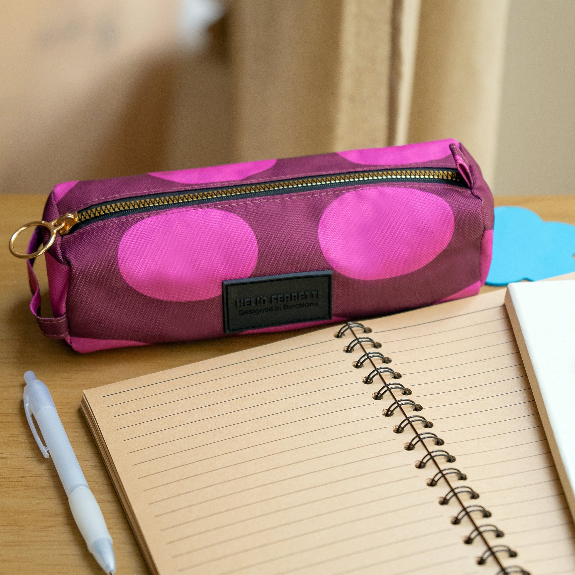 Trousse À Crayons Vin Rose