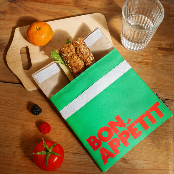 Sac À Goûter Anti-Taches Vert Bon Appétit