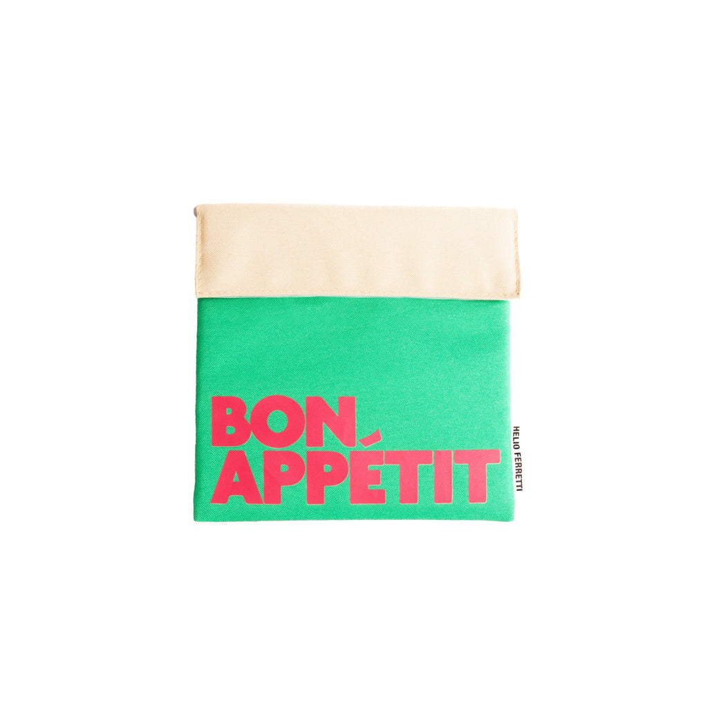 Sac À Goûter Anti-Taches Vert Bon Appétit