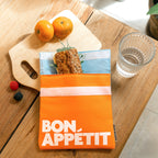Sac À Collation Anti-Taches Orange Bon Appétit