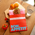Sac À Goûter Anti-Taches Rouge Bon Appétit