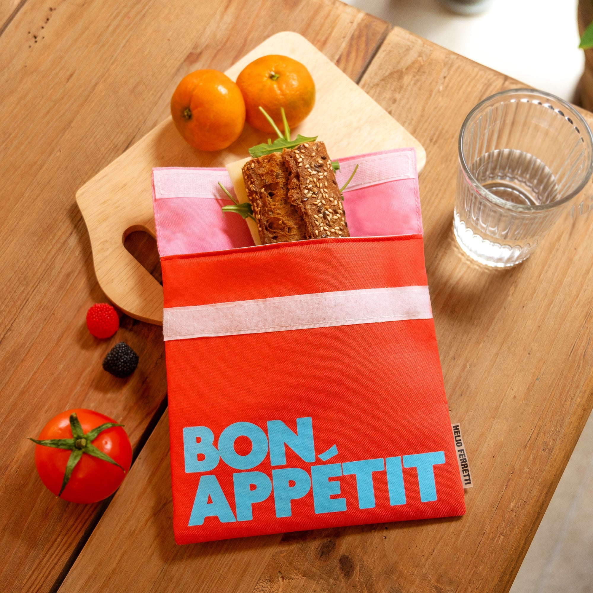 Sac À Goûter Anti-Taches Rouge Bon Appétit