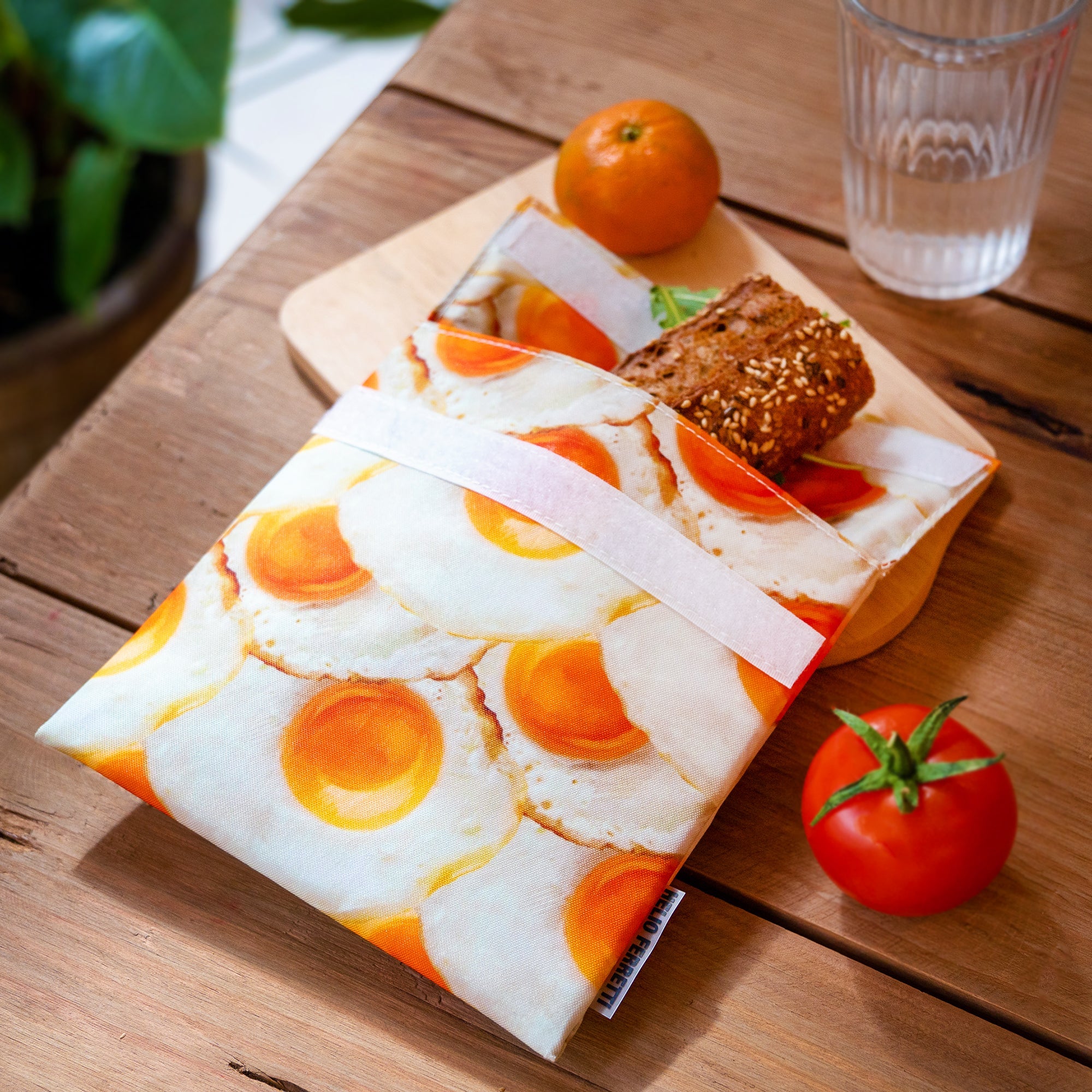 Sac À Goûter Anti-Taches Œuf Au Frit