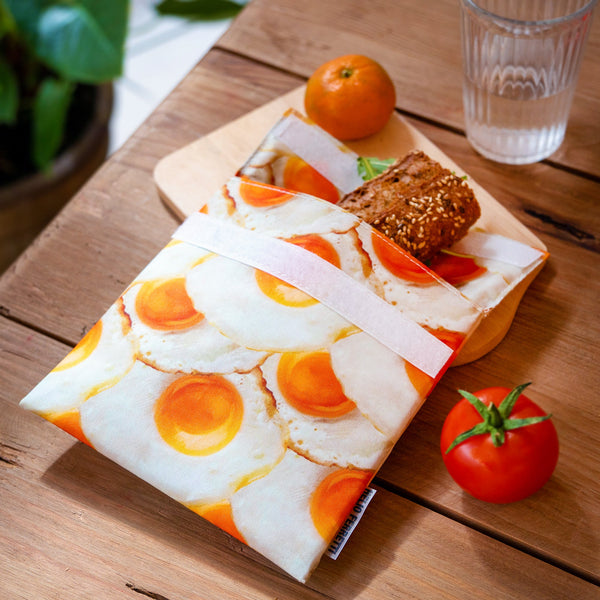 Sac À Goûter Anti-Taches Œuf Au Frit