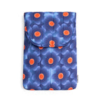 Housse Bouffante À Fleurs Bleue Pour Ordinateur Portable