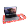 Housse Bouffante À Fleurs Pour Ordinateur Portable Rose