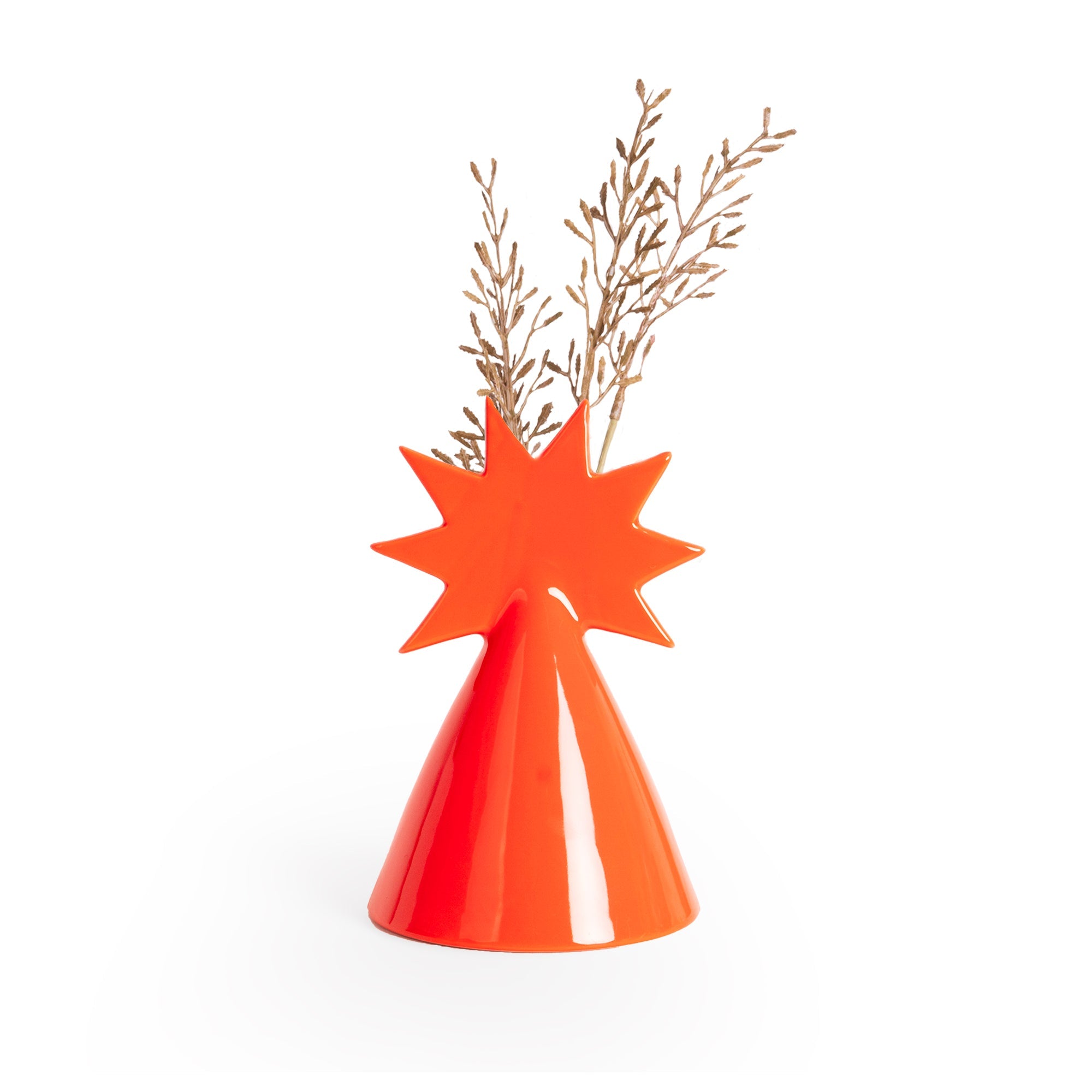 Vase Étoile Polaire Rouge