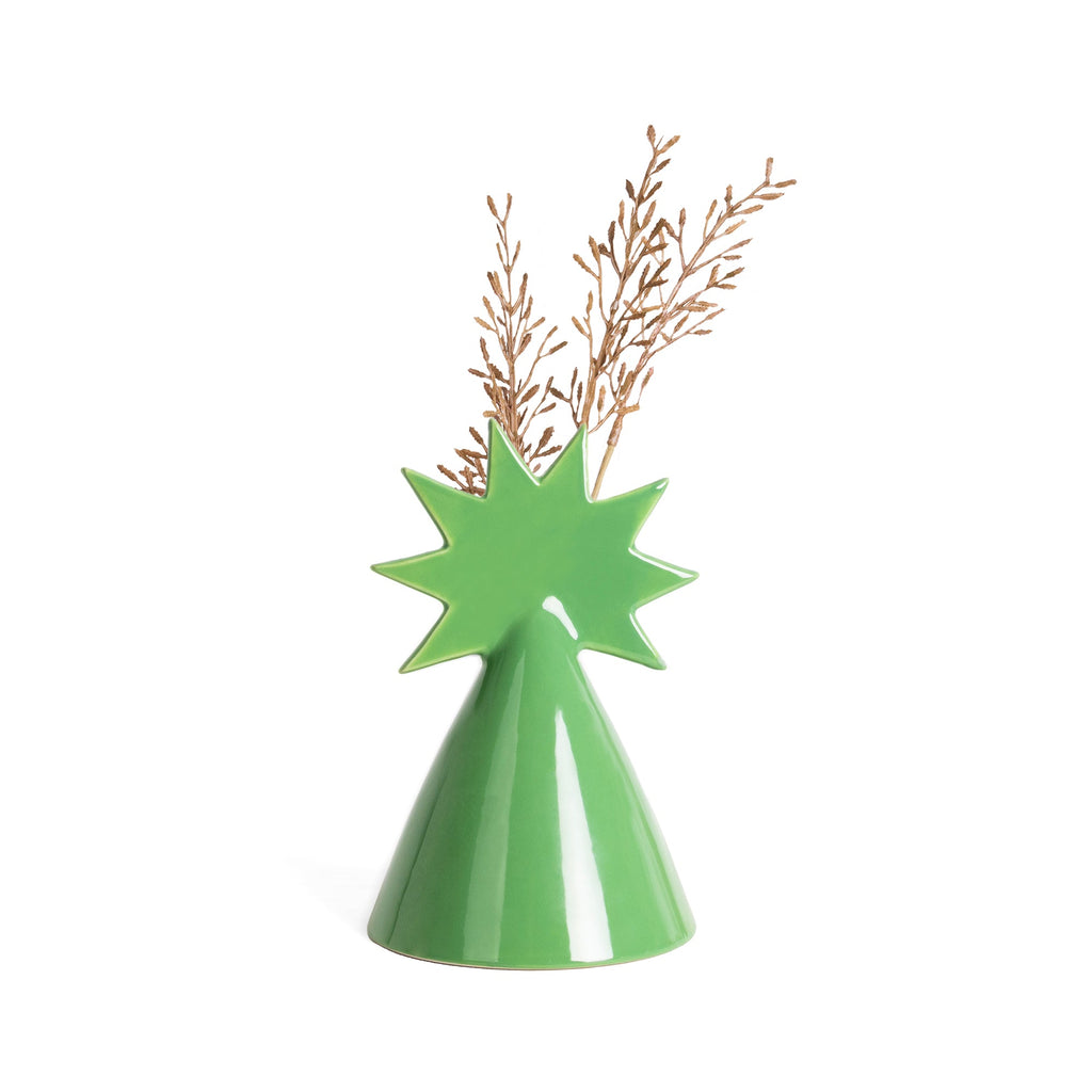 Vase Étoile Polaire Verte