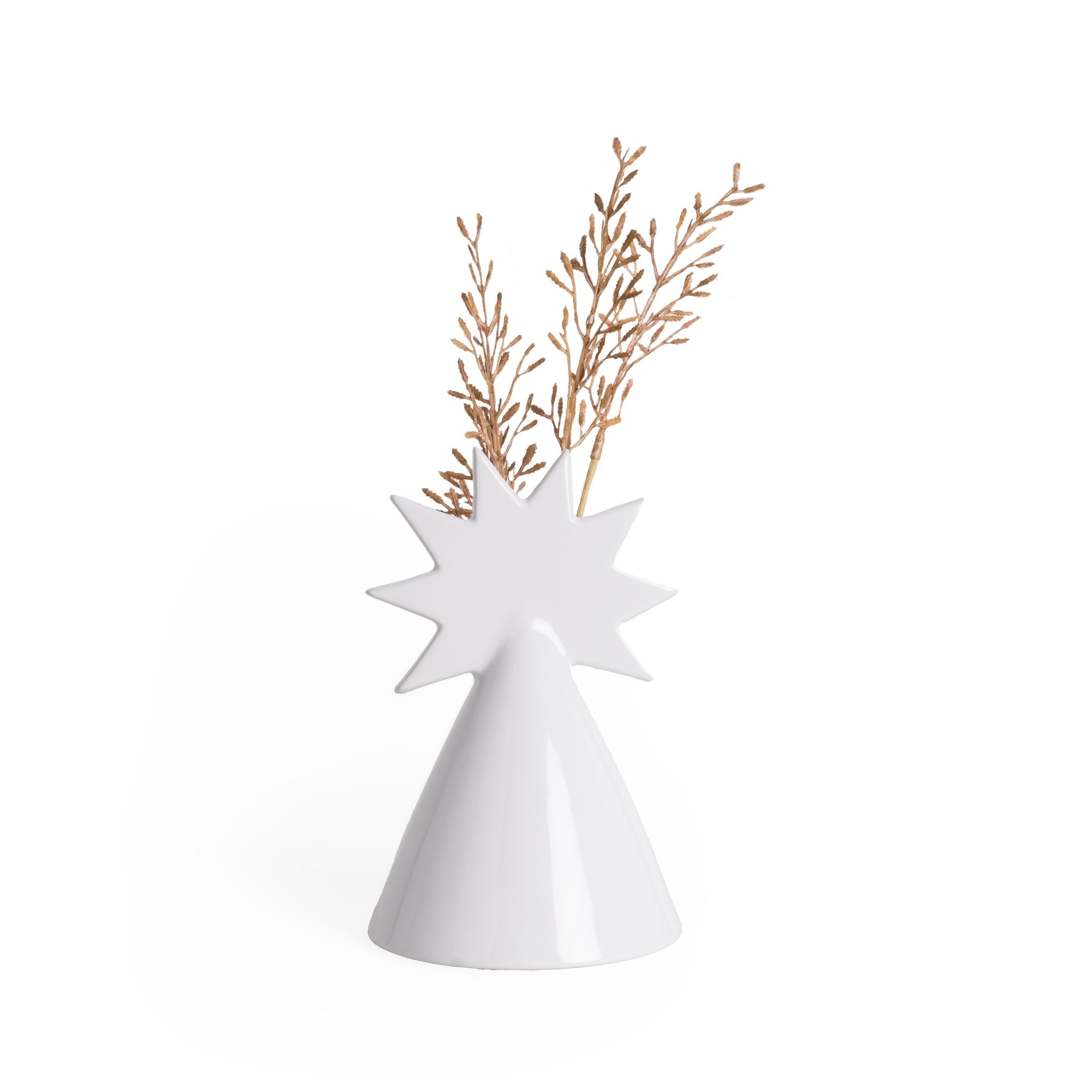 Vase Étoile Polaire Blanche