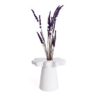 Vase Marguerite Blanche