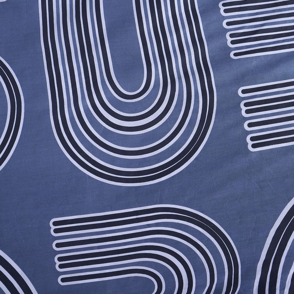 Sunshine - Parure De Lit Motif 15.26 - Navy
