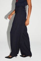 Pantalon Astrid Héritage Navy Fabriqué En Italie