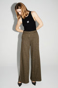 Pantalon Charlie Geo Safran Fabriqué En Italie