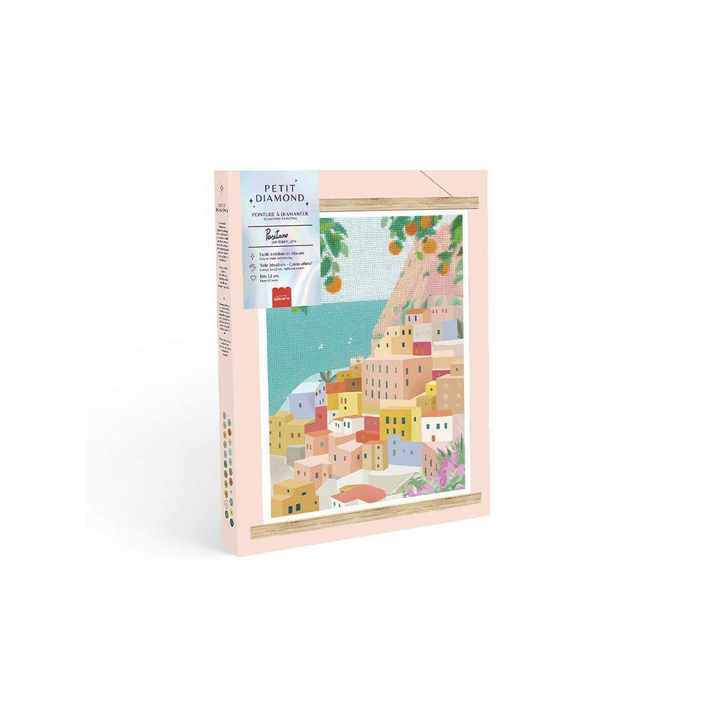 Coffret Petit Diamond - Diamond Painting Positano Par Petra Lidze