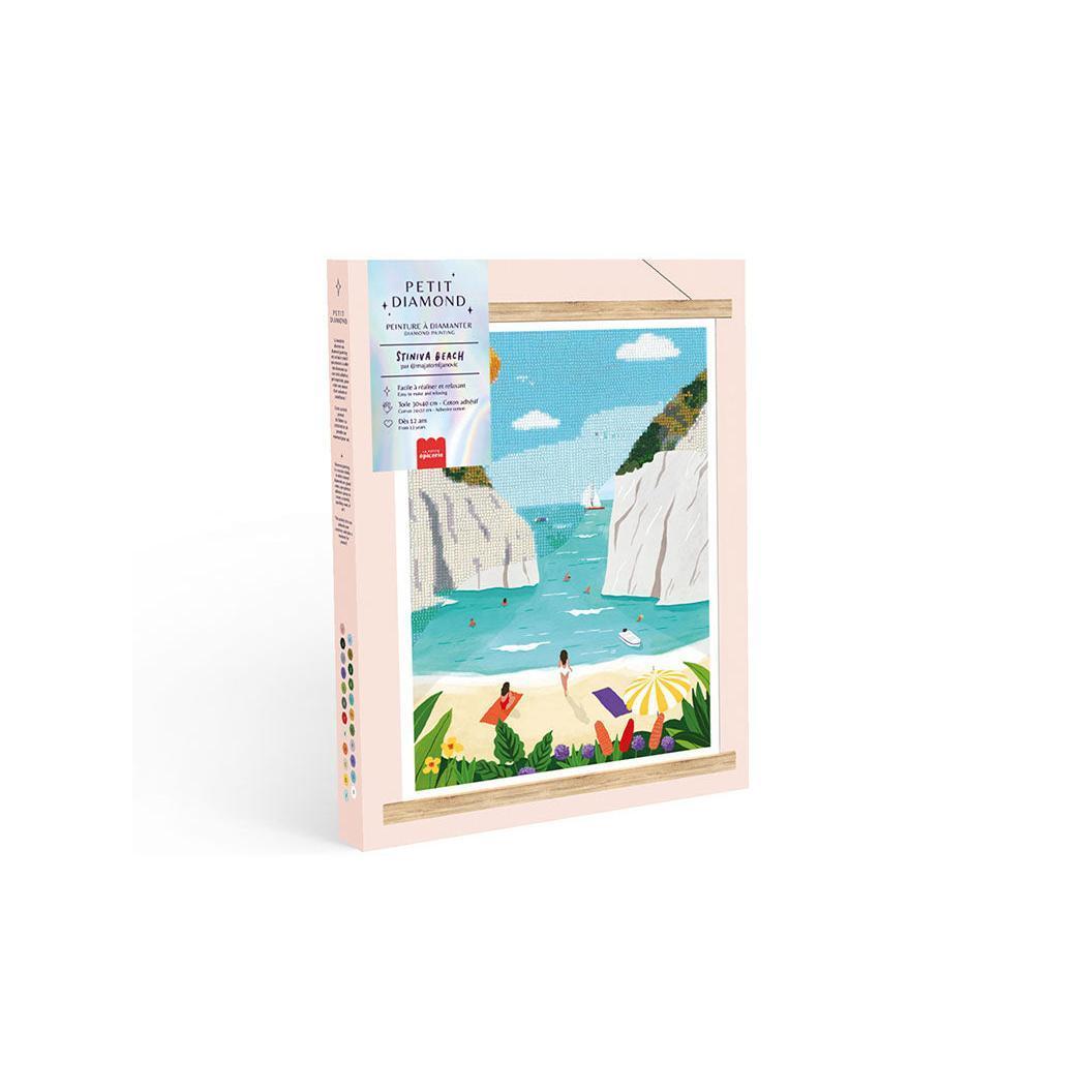 Coffret Petit Diamond - Diamond Painting Stiniva Beach Par Maja Tomljanovic