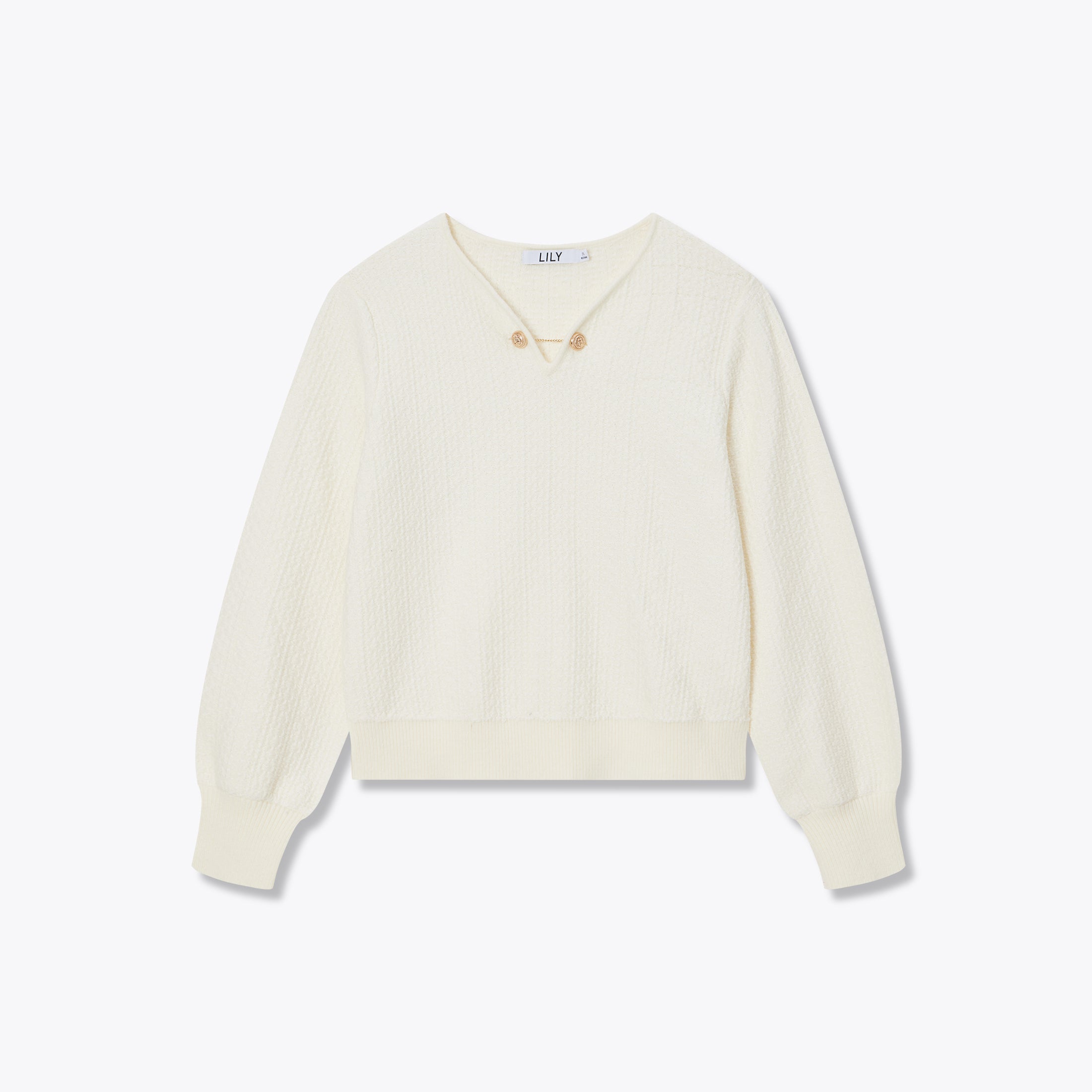 Lily - Pull - Blanc Cassé