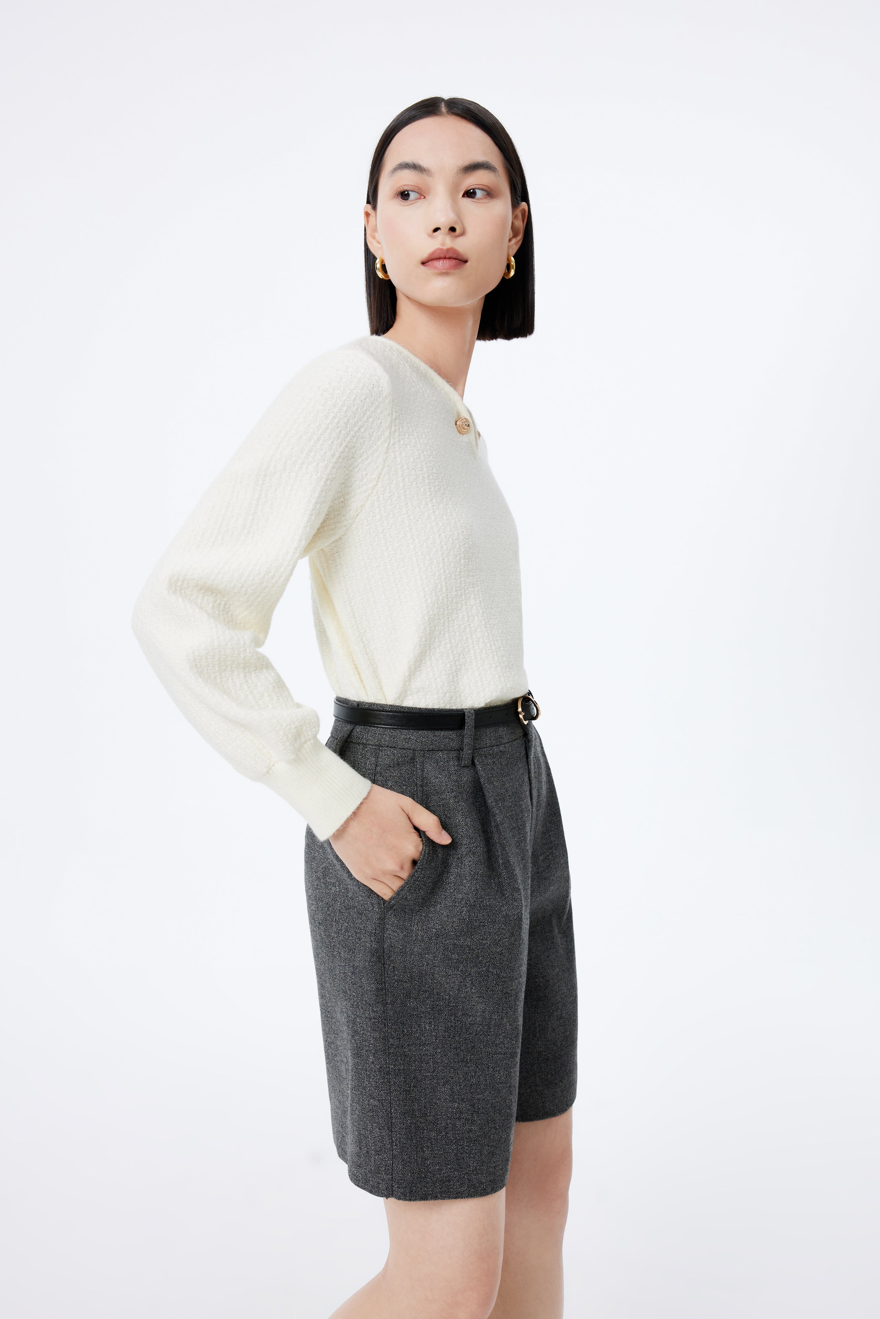 Lily - Pull - Blanc Cassé