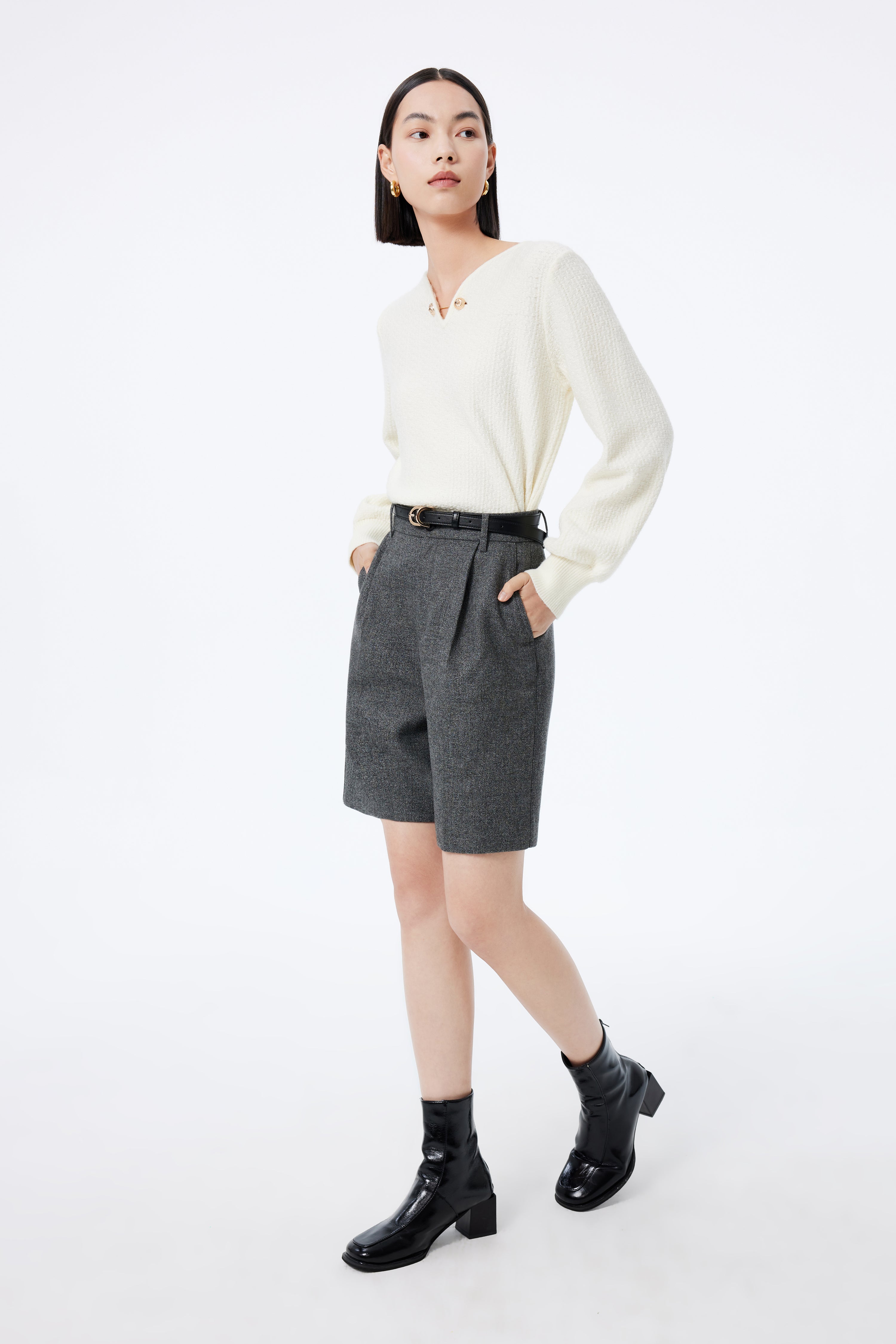 Lily - Pull - Blanc Cassé