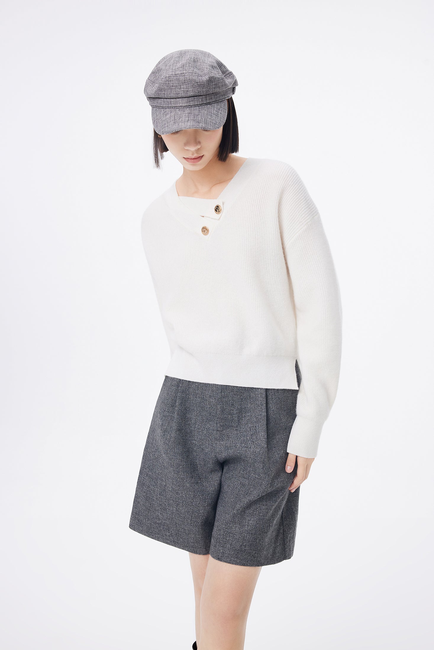 Lily - Pull - Blanc Cassé