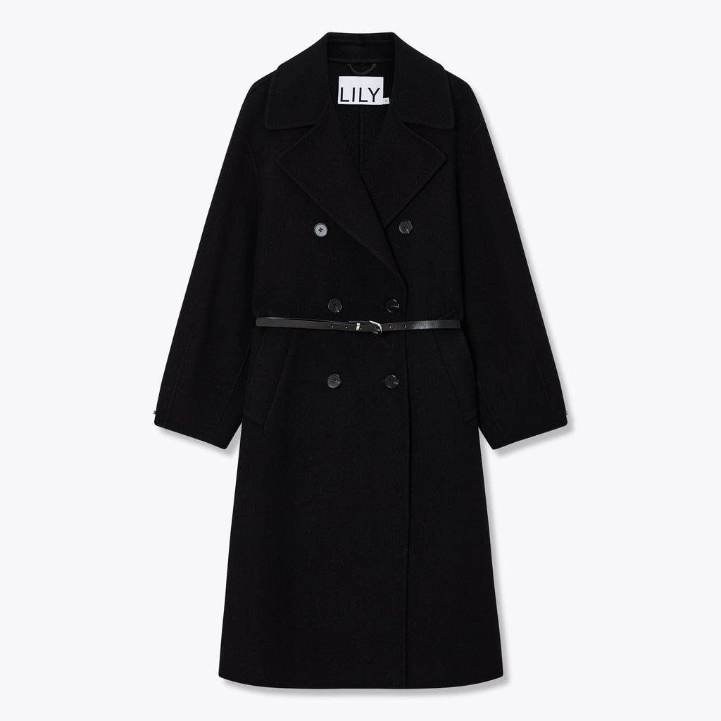 Lily - Manteau - Noir